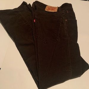 Men’s corduroy brown pants Levi